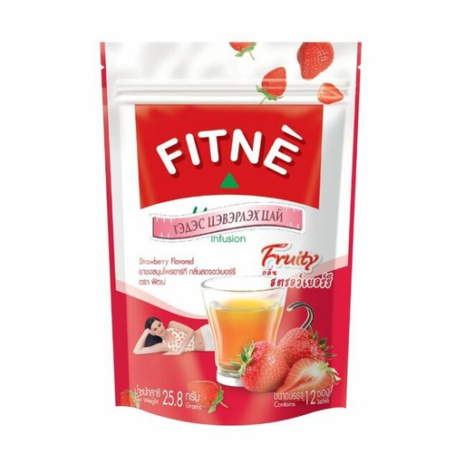 Fitne Herbal infusion tea strawberry flavored №12 Цахиур төмөр