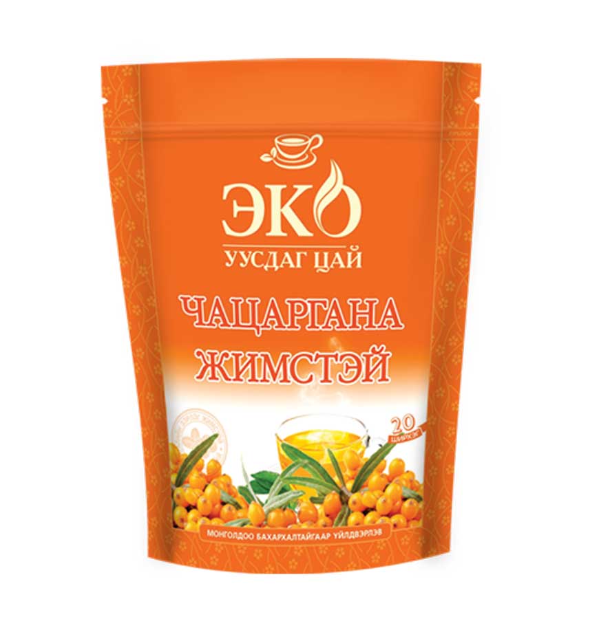 Эко уусдаг цай чацарганатай №50 Монос хүнс