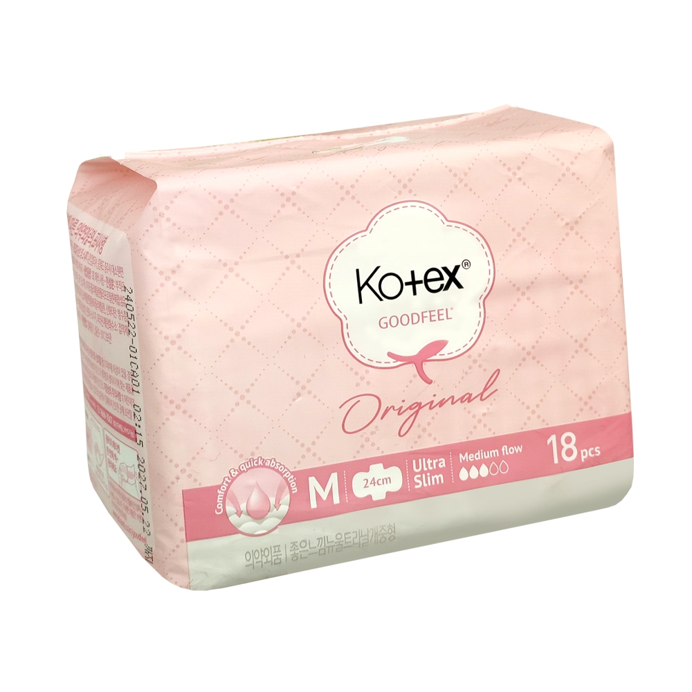Ариун цэврийн хэрэглэл Kotex goodfeel Ultra slim M 24см №18 МСД