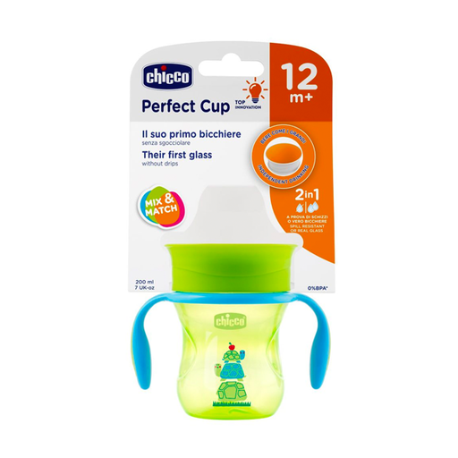 Chicco Бариултай аяга ногоон 12m+ Perfect cup