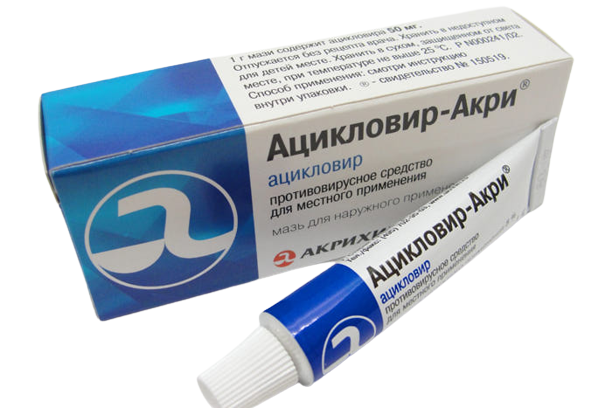 Ацикловир 5%-5гр тосон түрхлэг Santo-Акрихин | Булган эм хангамж